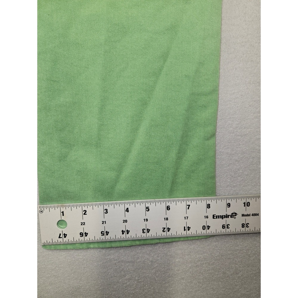 Loft The Kick Crop Green High Rise Flared Jeans Size 31 12 Made and Loved - Picture 4 of 12